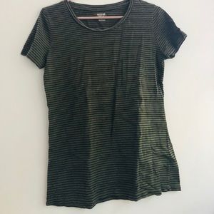 Target Green Striped Tee
